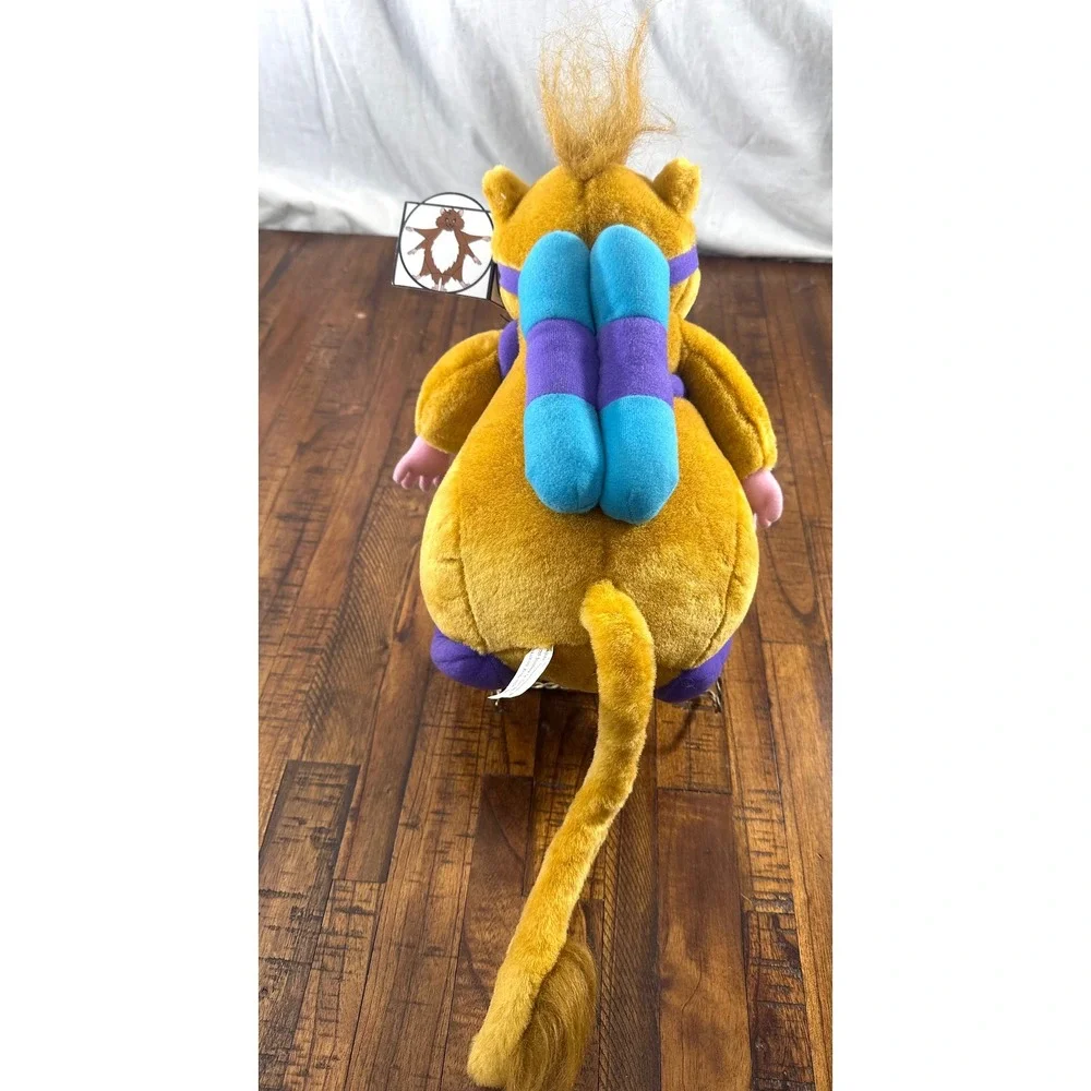 Vintage 2001 Aquatat Jerry Bull Scuba Diving Creature Plush Toy w/ Tags RARE NOS